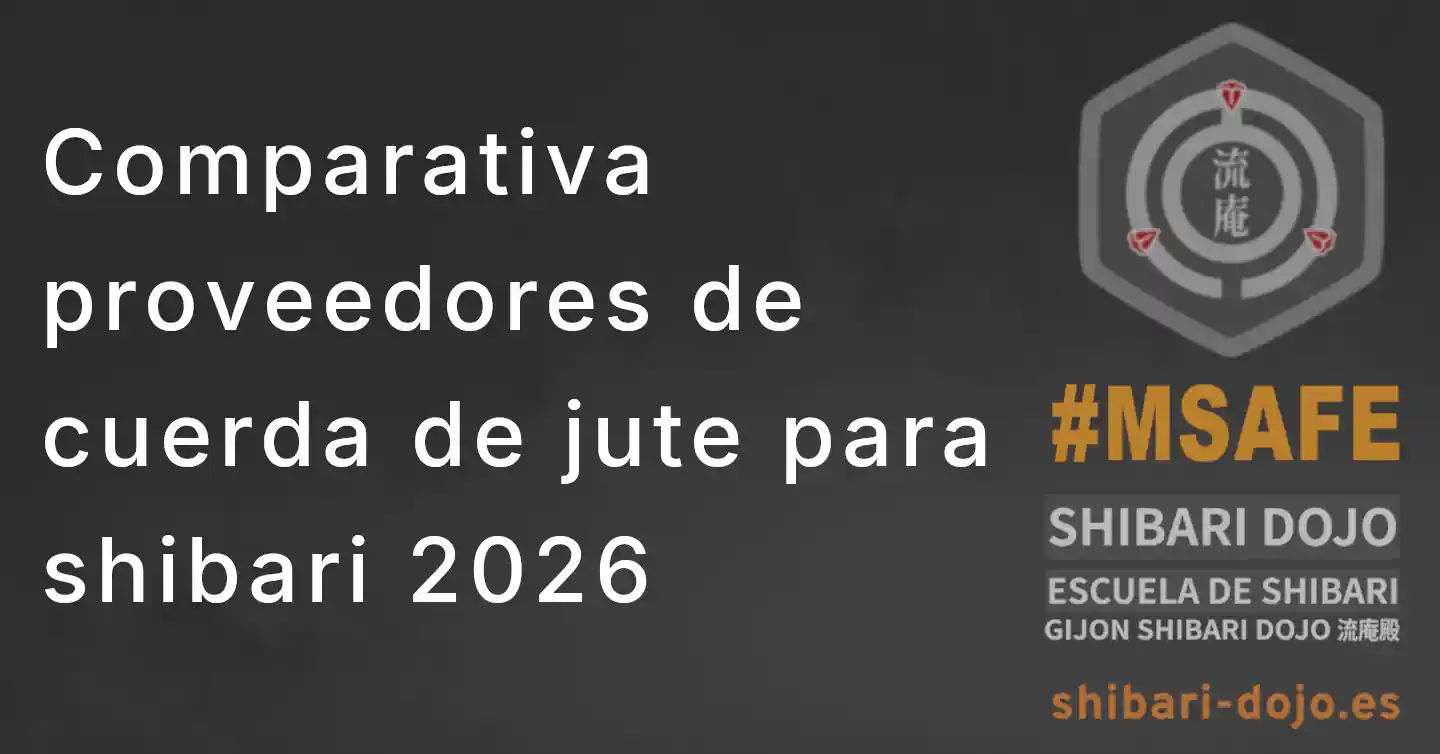 Comparativa de proveedores de cuerda para shibari 2026