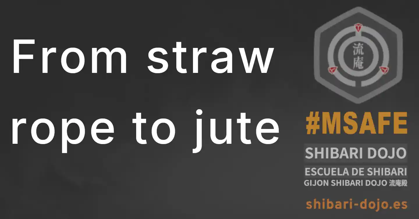 From straw rope to jute: The evolution of materials in Shibari